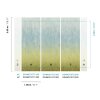 DG4MOI1073-300 Tapeten Masureel Khroma gelb, blau Wall Designs IV Digitalpanel