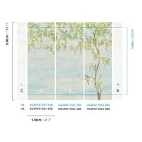 DG4PAT1022-260 Tapeten Masureel Khroma grün, blau Wall Designs IV Digitalpanel