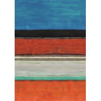 DG4TER1021-300 Tapeten Masureel Khroma blau, orange, schwarz  Wall Designs IV Digitalpanel