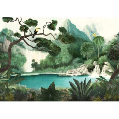 DG4TOU1021-260 Tapeten Masureel Khroma grün, blau Wall Designs IV Digitalpanel