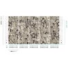 DG4TRE1015-260 Tapeten Masureel Khroma sand Wall Designs IV Digitalpanel