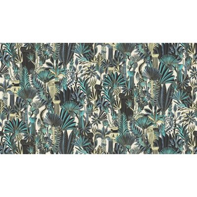 DG4TRE1024-300 Tapeten Masureel Khroma blau, schwarz Wall Designs IV Digitalpanel