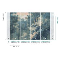 DG4WOO1012-260 Tapeten Masureel Khroma blau Wall Designs...