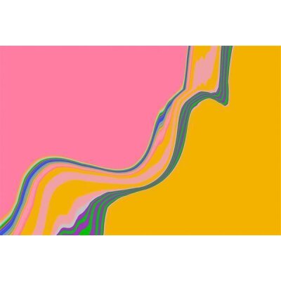 AS Digital Wandbilder Farbe Pink Gelb Grün Blau  Walls by patel 4 nexus