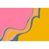 AS Digital Wandbilder Farbe Pink Gelb Grün Blau  Walls by patel 4 nexus