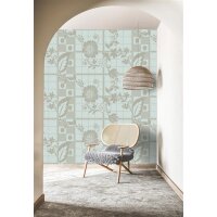 AS Digital Wandbilder Farbe Hellblau Grau    Walls by...