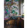 AS Digital Wandbilder Farbe Braun Grün Pink Grau  Walls by patel 4 carmente 1