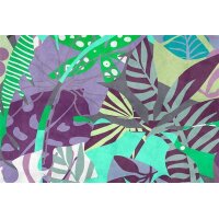 AS Digital Wandbilder Farbe Lila Grün Grau Blau  Walls by patel 4 anais 2