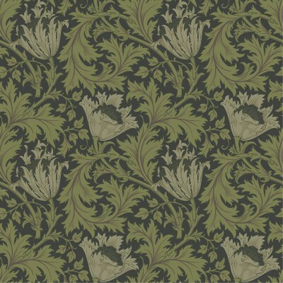 082005 Rasch Textil Grün Hidden Treasures Vliestapete