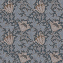 082006 Rasch Textil Blau, Braun Hidden Treasures Vliestapete