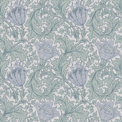 082003 Rasch Textil Grün, Blau  Hidden Treasures Vliestapete