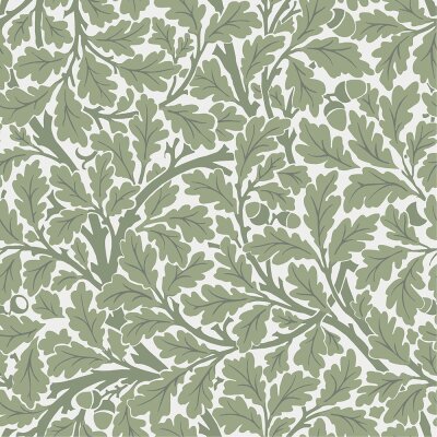 082028 Rasch Textil Weiß, Grün Hidden Treasures Vliestapete
