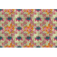 AS Digital Wandbilder Farbe Grün Orange Rot Pink  Walls by patel 4 jolie