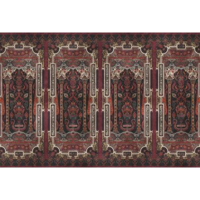 AS Digital Wandbilder Farbe Rot Grau Creme Schwarz  Walls by patel 4 karim