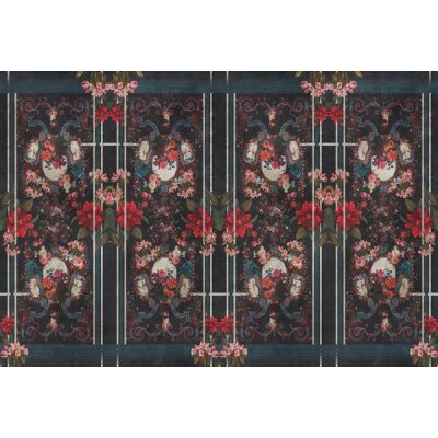 AS Digital Wandbilder Farbe Schwarz Bunt Rot Grau  Walls by patel 4 babette