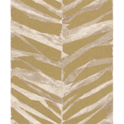 304823 Rasch Textil Gelb Akasa Vliestapete