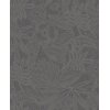 340114 Tapeten Eijffinger schwarz, grau/silber  Gilded  Vliestapete