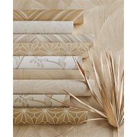340132 Tapeten Eijffinger beige/sand, gold Gilded  Vliestapete