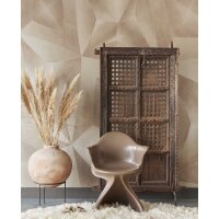340186 Tapeten Eijffinger braun/taupe, kupfer Gilded  Wandbild