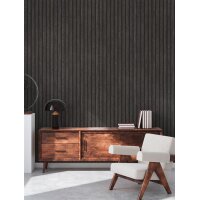 AS 391094 Tapeten A.S Creation Farbe Grau Schwarz   Elements II Vinyltapete