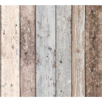 AS 855039 Tapeten A.S Creation Farbe Braun Blau Beige  Elements II Vinyltapete