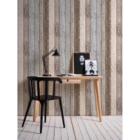 AS 855039 Tapeten A.S Creation Farbe Braun Blau Beige  Elements II Vinyltapete