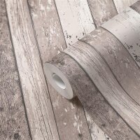 AS 855053 Tapeten A.S Creation Farbe Braun Creme   Elements II Vinyltapete
