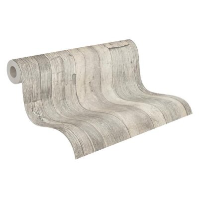 AS 959311 Tapeten A.S Creation Farbe Grau Beige Creme  Elements II Vinyltapete
