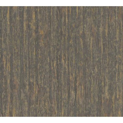 AS 395616 Tapeten A.S Creation Farbe Schwarz Orange Bronze Metallic Elements II Vliestapete