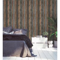 AS 908612 Tapeten A.S Creation Farbe Braun Grau Beige  Elements II Vinyltapete