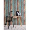 AS 307231 Tapeten A.S Creation Farbe Bunt Blau Rot Braun Elements II Vinyltapete
