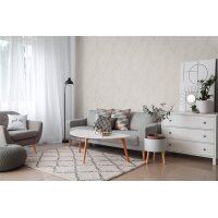 AS 393361 Tapeten A.S Creation Farbe Grau Silber Metallic  Elements II Profiltapete
