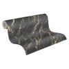 AS 393362 Tapeten A.S Creation Farbe Schwarz Gold Metallic  Elements II Profiltapete