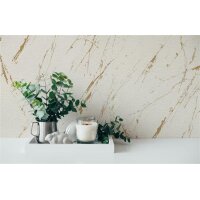 AS 393364 Tapeten A.S Creation Farbe Beige Gold Metallic  Elements II Profiltapete