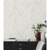 AS 393363 Tapeten A.S Creation Farbe Weiß Champagner Metallic  Elements II Profiltapete