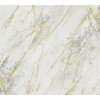AS 388173 Tapeten A.S Creation Farbe Weiß Grau Gold Metallic Elements II Vinyltapete