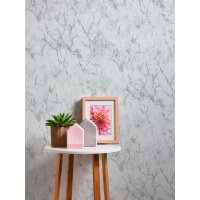 AS 361572 Tapeten A.S Creation Farbe Weiß Grau   Elements II Vinyltapete