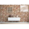 AS 388291 Tapeten A.S Creation Farbe Rot orange Weiß Beige Elements II Satintapete