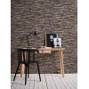 AS 914217 Tapeten A.S Creation Farbe Braun Beige Blau Gelb Elements II Vinyltapete