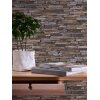 AS 914217 Tapeten A.S Creation Farbe Braun Beige Blau Gelb Elements II Vinyltapete