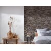 AS 914217 Tapeten A.S Creation Farbe Braun Beige Blau Gelb Elements II Vinyltapete