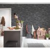 AS 914224 Tapeten A.S Creation Farbe Grau Schwarz   Elements II Vinyltapete
