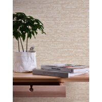 AS 390272 Tapeten A.S Creation Farbe Beige Weiß   Elements II Vliestapete