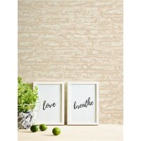 AS 390272 Tapeten A.S Creation Farbe Beige Weiß   Elements II Vliestapete
