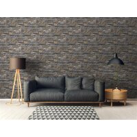AS 388131 Tapeten A.S Creation Farbe Grau Beige   Elements II Satintapete