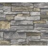AS 388131 Tapeten A.S Creation Farbe Grau Beige   Elements II Satintapete