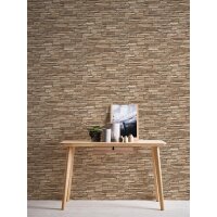 AS 958332 Tapeten A.S Creation Farbe Braun Beige   Elements II Vinyltapete