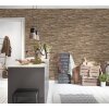 AS 958332 Tapeten A.S Creation Farbe Braun Beige   Elements II Vinyltapete