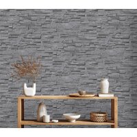 AS 388163 Tapeten A.S Creation Farbe Grau    Elements II Vliestapete