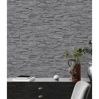 AS 388163 Tapeten A.S Creation Farbe Grau    Elements II Vliestapete